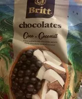 Mängden socker i Britt Coco Con Chocolate Oscuro