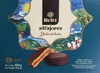Mängden socker i Alfajores dulche de leche