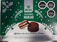 Mängden socker i Alfajores Manjar