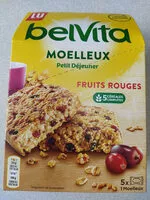 Mängden socker i Moelleux Petit Déjeuner fruits rouges