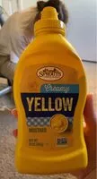 Mängden socker i creamy yellow mustard