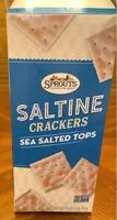 Mängden socker i Saltine crackers