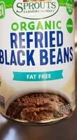 Mängden socker i Organic refried beans