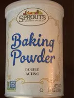Mängden socker i Baking Powder