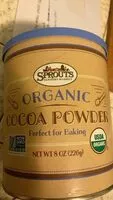 Mängden socker i Organic Cocoa Powder