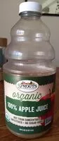Mängden socker i Organic 100 % apple juice