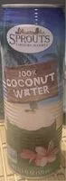 Mängden socker i 100% coconut water