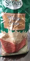 Mängden socker i White corn tortilla chips