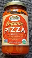 Mängden socker i Organic Pizza Sauce