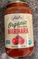 Mängden socker i Organic marinara