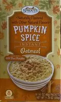 Mängden socker i Pumpkin Spice Instant Oatmeal