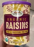 Mängden socker i Raisins