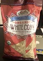 Mängden socker i White corn tortilla chips