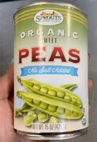 Mängden socker i Peas