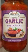 Mängden socker i Garlic pasta sauce