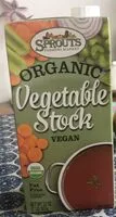Mängden socker i Organic vegetable stock