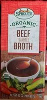 Mängden socker i Sprouts Organic Flavored Beef Broth