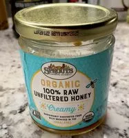 Mängden socker i 100% Organic Raw Unfiltered Hiney