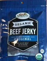 Mängden socker i Organic Beef Jerkey