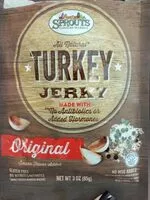 Mängden socker i All Natural Turkey Jerky (Orginal)