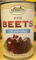 Mängden socker i Sliced beets
