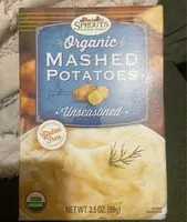 Mängden socker i Organic Mashed Potatoes unseasoned