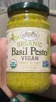 Mängden socker i Organic basil pesto