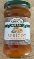 Mängden socker i Apricot fruit spread