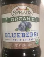 Mängden socker i Organic Blueberry Fruit Spread