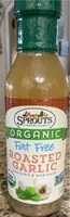 Mängden socker i Organic Fat Free Roasted Garlic Dressing & Marinade