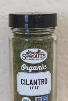 Mängden socker i Sprouts Organic Cilantro Leaf