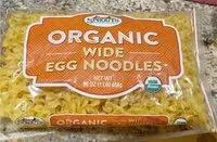 Mängden socker i Organic wide egg noodles
