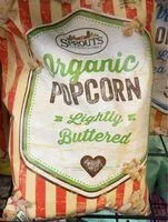 Mängden socker i Organic Popcorn Lightly Sea Salted