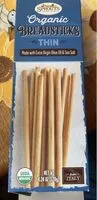 Mängden socker i Organic breadsticks