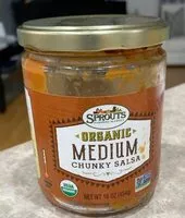 Mängden socker i Organic Medium Salsa
