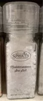Mängden socker i Mediterranean Sea Salt