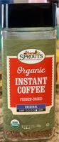 Mängden socker i Organic instant coffee