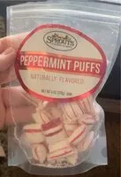 Mängden socker i Naturally Flavored Peppermint Puffs