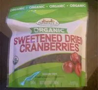 Mängden socker i Organic Sweetened Dried Cranberries