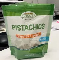 Mängden socker i Pistashios roasted and salted