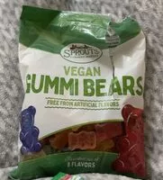 Mängden socker i Vegan gummi bears