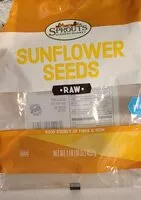 Mängden socker i Sunflower Seeds Raw