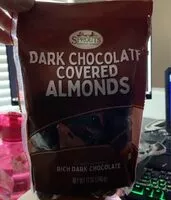 Mängden socker i Dark chocolate covered almonds