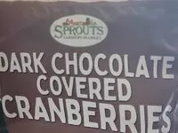 Mängden socker i Dark Chocolate Covered Cranberries