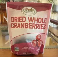 Mängden socker i Dried Whole Cranberries