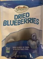 Mängden socker i Dried Blueberries