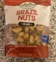 Mängden socker i Brazil nuts raw