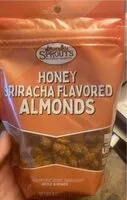 Mängden socker i Honey sriracha flavored almonds