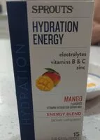 Mängden socker i Hydration Energy