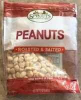 Mängden socker i Roasted & Salted Peanuts